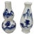 Small Chinese Blue and White Export Porcelain Vases a Pair For Sale