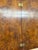 Brown Antique Game Table/Flip Top Wall Table Burlwood For Sale - Image 8 of 12