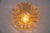 Roiund 3D Amber Glass Flush Mount Lamp by Limburg, Germany, 1960s For Sale - Image 9 of 15