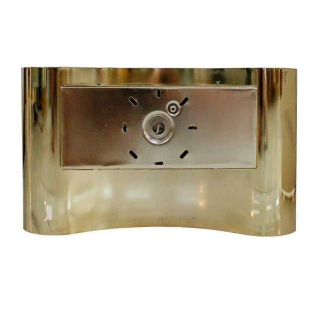 Metal Mid-Century Foglio Italian Brass Sconce by Tobia Scarpa, Set of 2 For Sale - Image 7 of 14