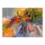 Vintage Mid to Late 20th Century Original Abstract Painting by Illegible Signature For Sale