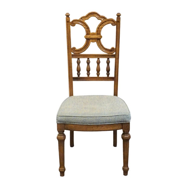 THOMASVILLE FURNITURE Legendary Collection Spanish Mediterranean Style Dining Side Chair 3721-833 42" High 20" Wide 23.5"...
