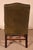 English Dark Green Leather Armchair For Sale - Image 6 of 10