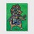 This is a one-of-a-kind original cubist painting by San Diego artist, Alexander Arshansky. Its dimensions are 18" x 14" x...