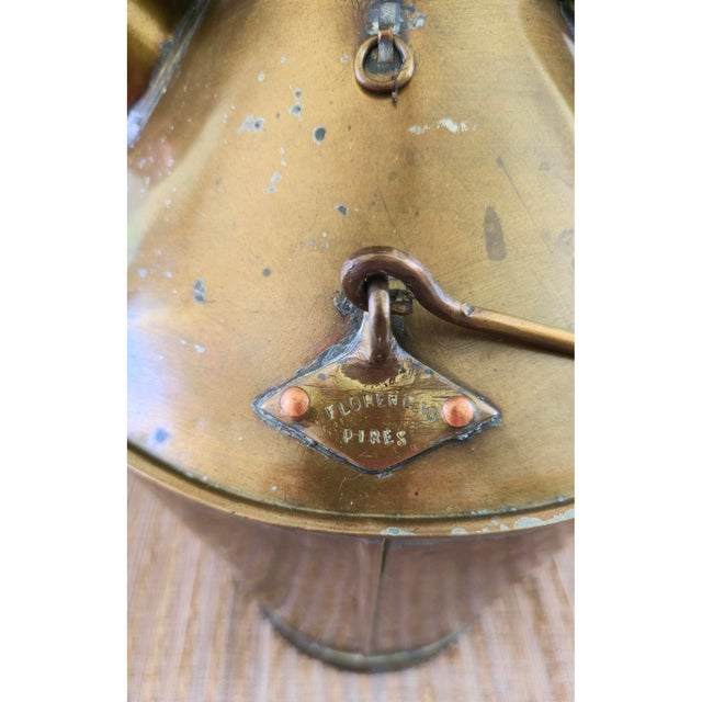 Early 20th Century Antique Portuguese Brass Olive Oil Separator · Florencio Pires · Ponte De Sor · Alentejo · Early 20th Century For Sale - Image 5 of 11