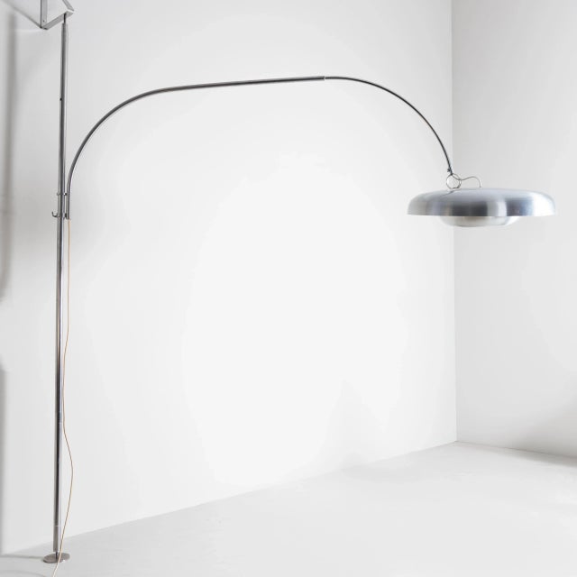 Arco Floor Lamp by Pirro Cuniberti for Sirrah, 1970s For Sale - Image 14 of 14