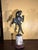 19th Century Italian Grand Tour Patinated Bronze Figure "Follower of Bacchus" on the Marble Base For Sale - Image 10 of 12