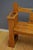 Wood Arts and Crafts English Oak Hall Bench, 1900 For Sale - Image 7 of 12