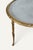Coffee Table in Gilt Bronze and Aged Mirror from Baguès, 1950s For Sale - Image 9 of 18