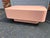1980 Pink Laminate Coffee Table For Sale - Image 4 of 4