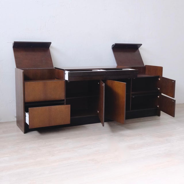 Vintage Sideboard with Doors, Italy, 1970s For Sale - Image 9 of 18