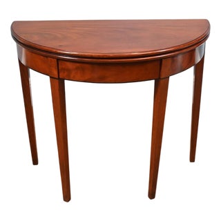 Regency Console Table in Mahogany, 1810 For Sale