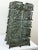 Early 20th Century Early 20th Century Small Chinese Bronze Patina Lamp Base Sculpture With Verdigris Patina For Sale - Image 5 of 11