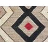1930s Brown Earth Tone Diamond Antique American Navajo Rug 3.03 X 5 Flatweave Wool Carpet For Sale In New York - Image 6 of 6