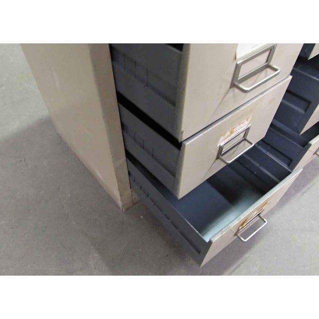 Tan Metal File Card Chairish