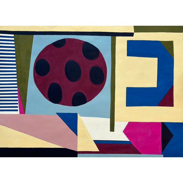 Amanda Andersen, Vertical Plane II, 2023, Painting on Paper For Sale - Image 12 of 12