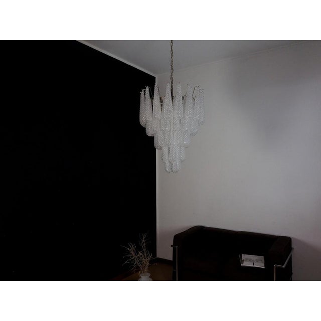 Vintage Italian Murano Chandelier, 1990 For Sale - Image 14 of 18