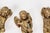 Mid-Century Set of 3 French Gold Leaf Cherub Wall Hangings For Sale - Image 4 of 15