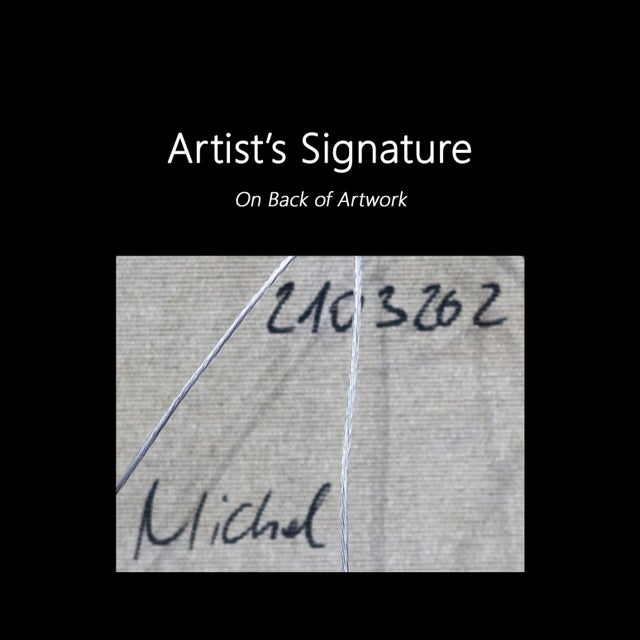 "Little Pattern Green" Original Artwork by Petra Rös-Nickel For Sale - Image 9 of 9