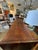 Brown 1910 Arts & Crafts Mission Style Double-Door Leaded Glass Bookcase For Sale - Image 8 of 9