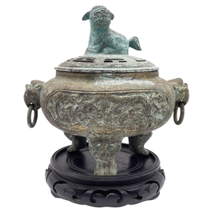 Antique China Bronze Incense Burner