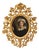 Oval Portrait of Young Woman, Oil on Cardboard, 1878, Framed For Sale