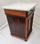 Wood Antique 1890s Marble Top Nightstand Mahogany Victorian Cabinet Stand For Sale - Image 7 of 18