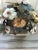 Army Green 1960s Chinese Jade & Semi-Precious Stone Bonsai Tree Table Sculpture For Sale - Image 8 of 10