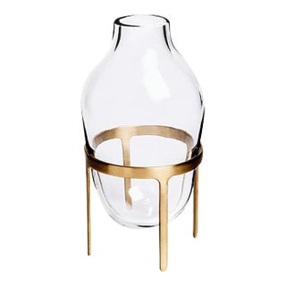 Small Titus III Transparent Glass Vase by Jaime Hayon for Paola C. For Sale