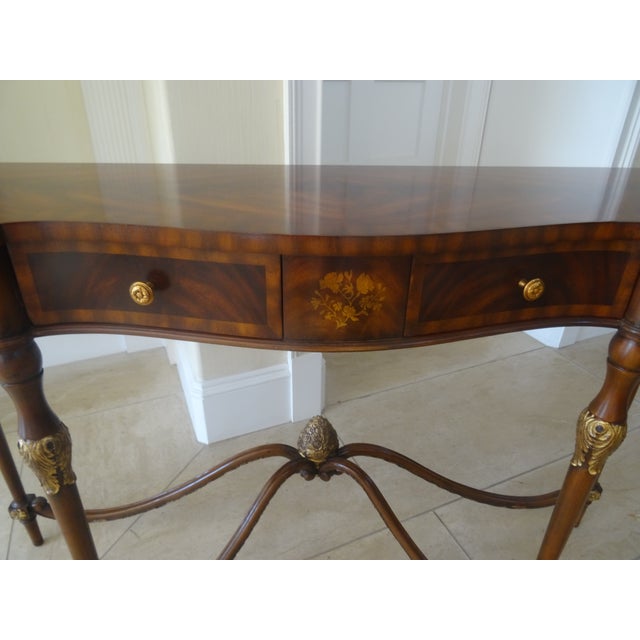 Early 21st Century Maitland Smith Nathan Console Tables a Pair For Sale - Image 5 of 12