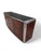 Late 20th Century Italian Postmodern Credenza With Book-Matched Wood Doors For Sale - Image 9 of 10
