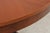 Brown Ethan Allen Round Cherry Neoclassical Dining Room Table For Sale - Image 8 of 17