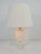 Alabaster Amphora Shaped Mother table Lamp Lit from Within Monumentally sized, classical, covered Greek urn style lamp...