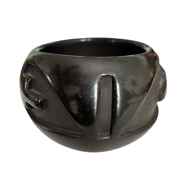 Ceramic Native American Pottery From the Santa Clara Pueblo, Signed Stella Charavarria For Sale - Image 7 of 15