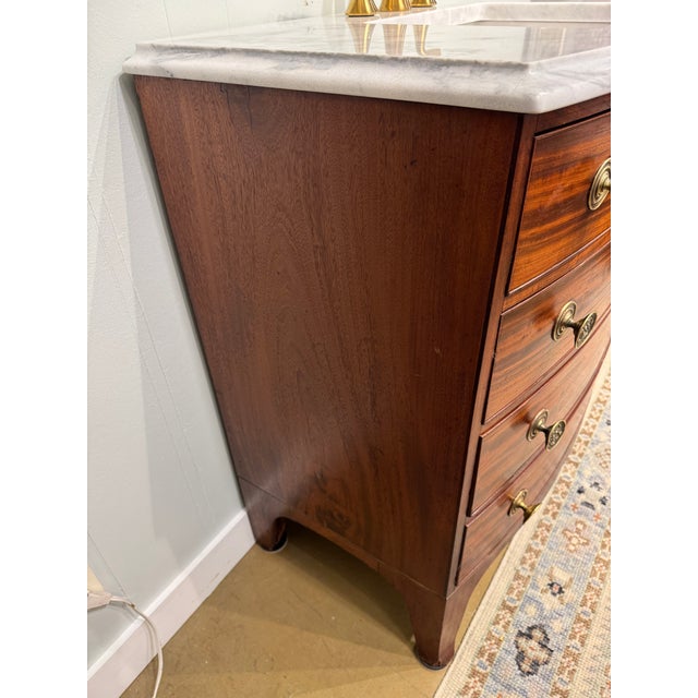 19th Century Chest of Drawers Bath Vanity For Sale - Image 11 of 13