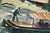 Gerta Springer, Holiday Boats in the Harbor, 1935, Oil on Canvas, Framed For Sale - Image 11 of 17