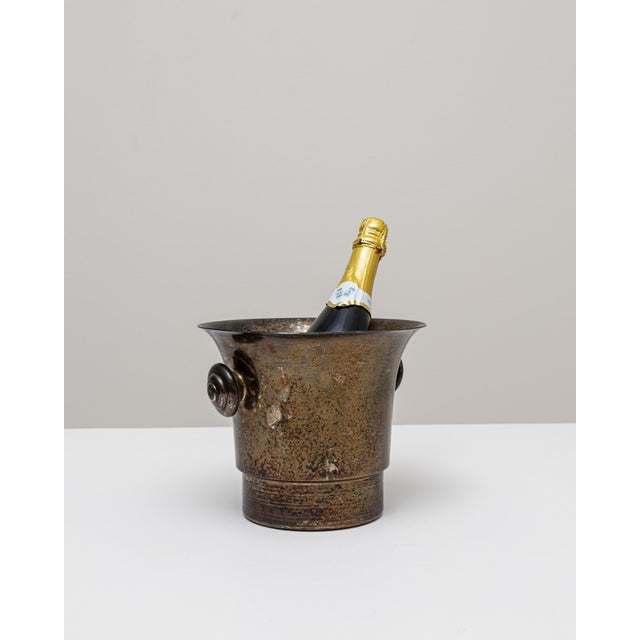 20th Century French Silver Plated Champagne Bucket For Sale - Image 12 of 18