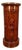 Antique French Drum Cabinet in Mahogany, 1830 For Sale