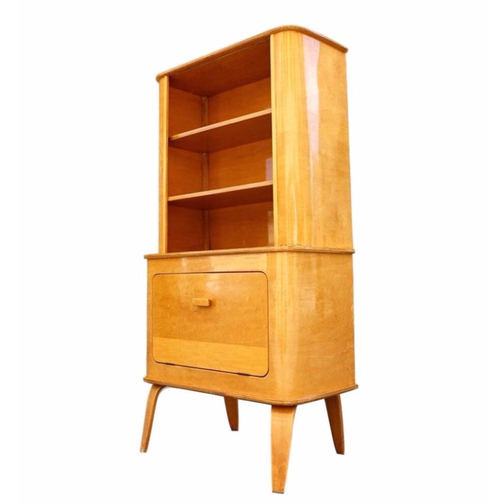 1950's Thaden Jordan Maple Hutch Chairish