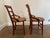 Pair of Late Victorian Early Edwardian Cane Seat Chairs With Carved Tulip Motif For Sale - Image 10 of 17