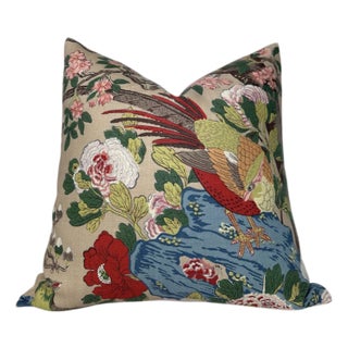 Rockbird Linen Pillow Cover in Natural, 20x20 Pillow For Sale