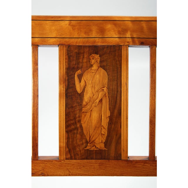 Wood Danish Empire Chairs, 1820s, Set of 4 For Sale - Image 7 of 18