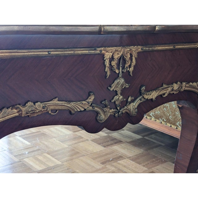 Antique Beautiful Majestic French Table 19th Century Louis XV Style For Sale - Image 12 of 18