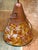 Tuscan Art Nouveau Art Glass + Copper Pendant Light For Sale - Image 3 of 12