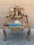 French Provincial Louis XV Giltwood Fauteuil With Chinoiserie Tapestry Upholstery For Sale - Image 4 of 12