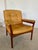 Vintage Swedish Tan Leather and Wood Lounge Chair by Göte Möbler, 1970s For Sale - Image 18 of 18