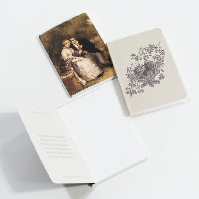 Set of 3 Pocket Journals - Portraits of Mary Shelley For Sale - Image 9 of 9