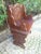 Vintage Art Deco Wooden Bench For Sale - Image 3 of 8