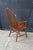 Late 20th Century 2 Amish Oak High Spindle Bow Back Windsor Dining Armchairs For Sale - Image 10 of 13