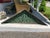 Huge Victorian Gingerbread Architectural fragment in green. Amazing piece most likely from the crest of a Victorian home....